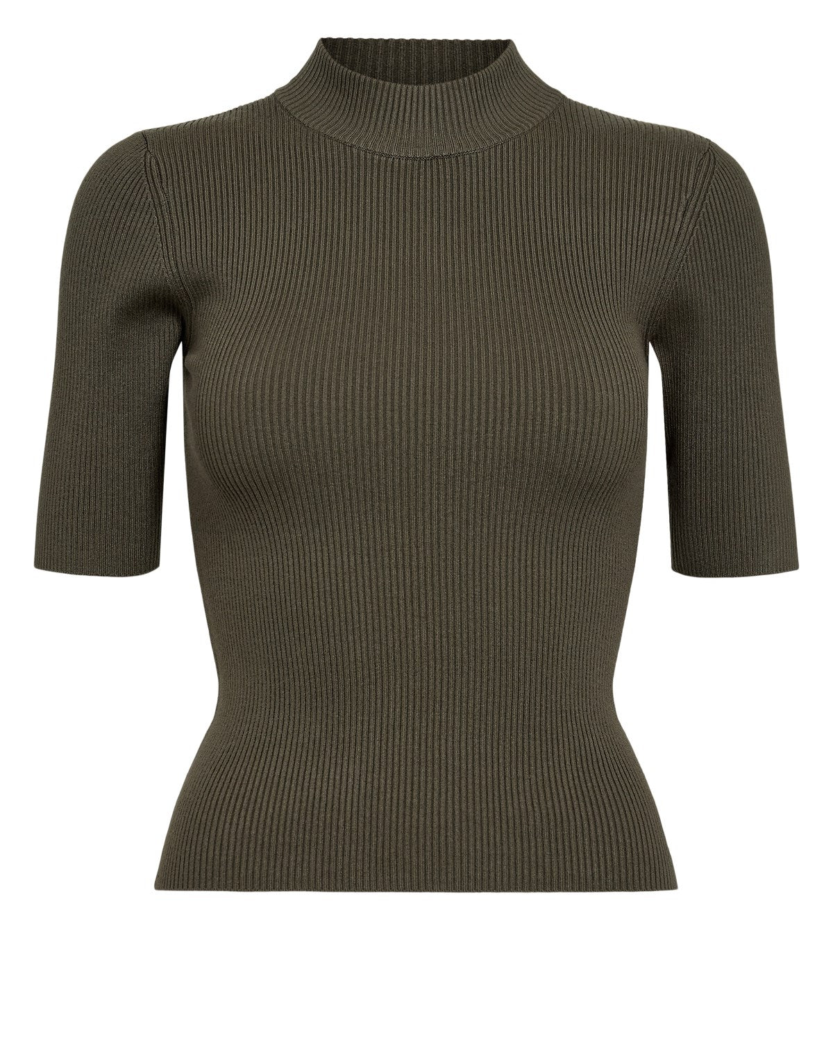 NUBIA SS PULLOVER CROPPED - Grape leaf