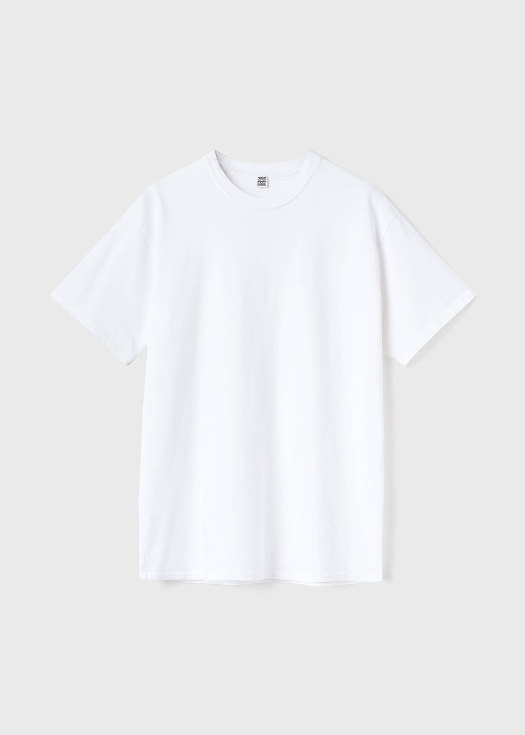 Straight cotton tee off-white