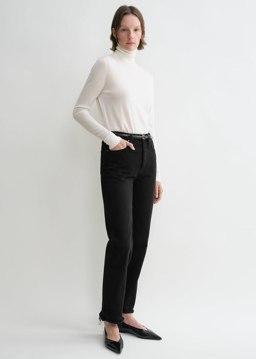 Classic cut denim black