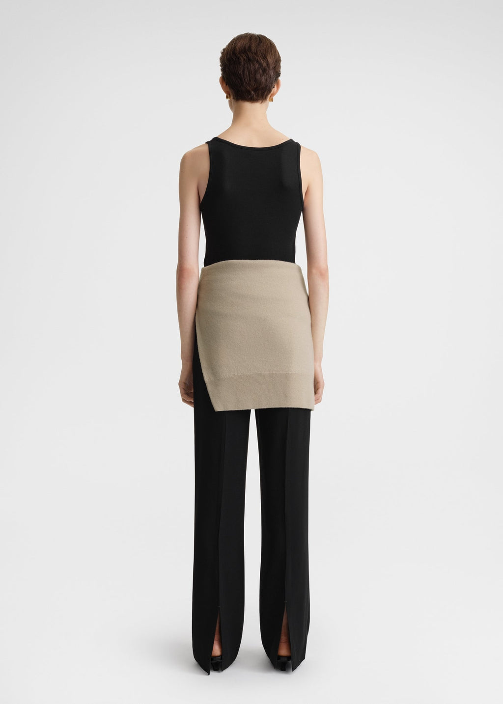 Classic rib tank black