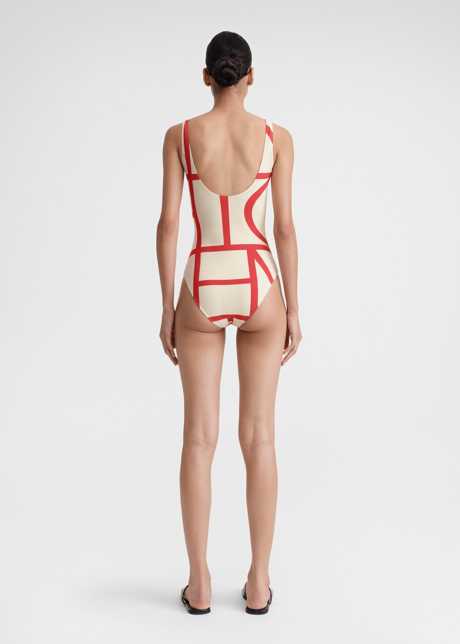 Monogram swimsuit cava