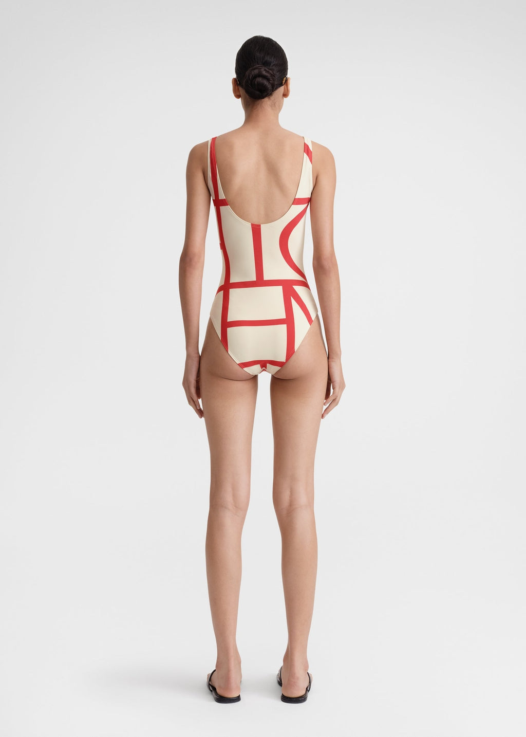 Monogram swimsuit cava