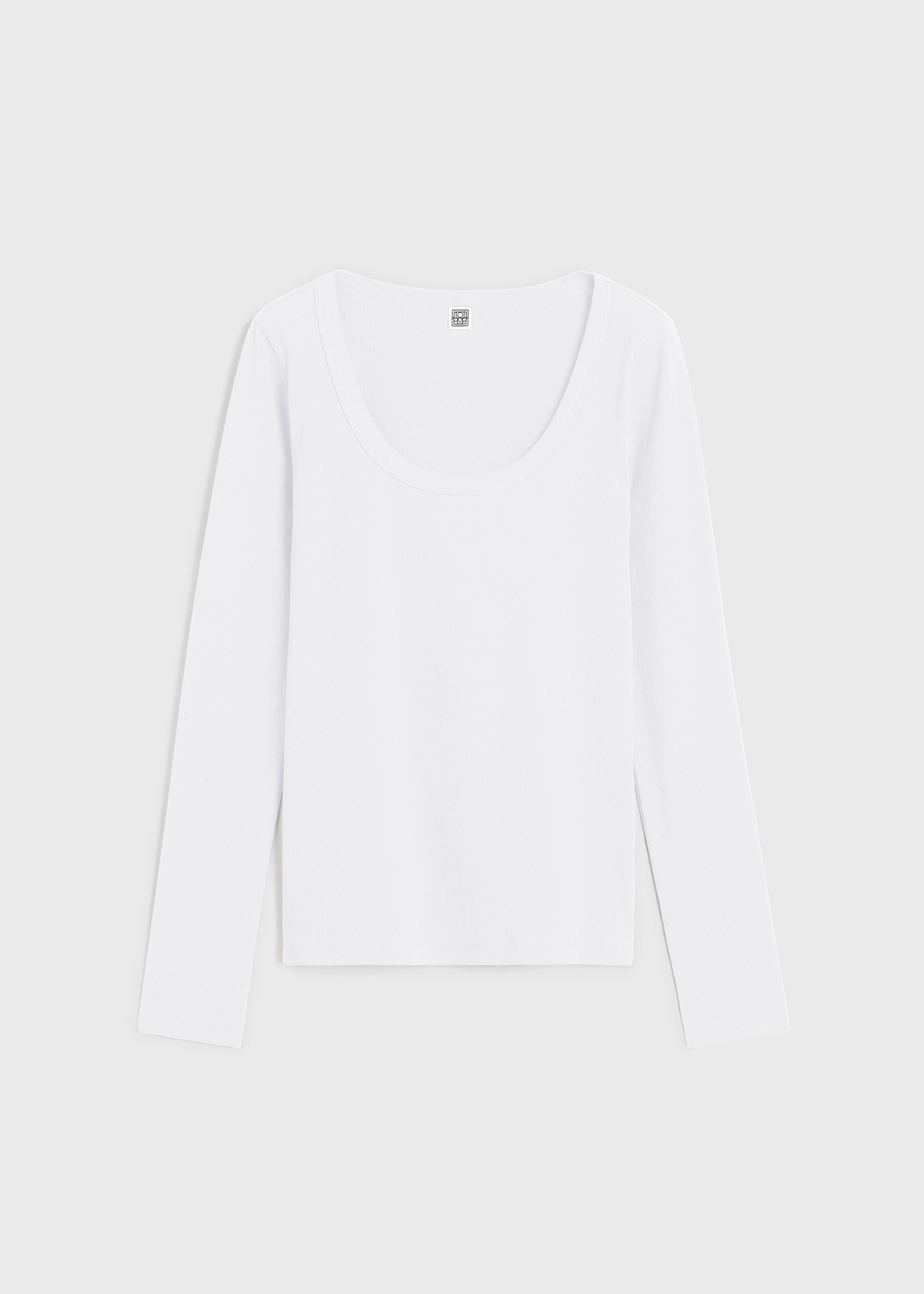 Classic rib top white